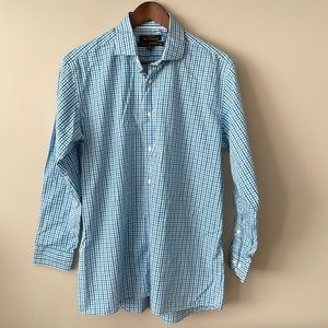 Ben Sherman mens long sleeve slim fit button up shirt L